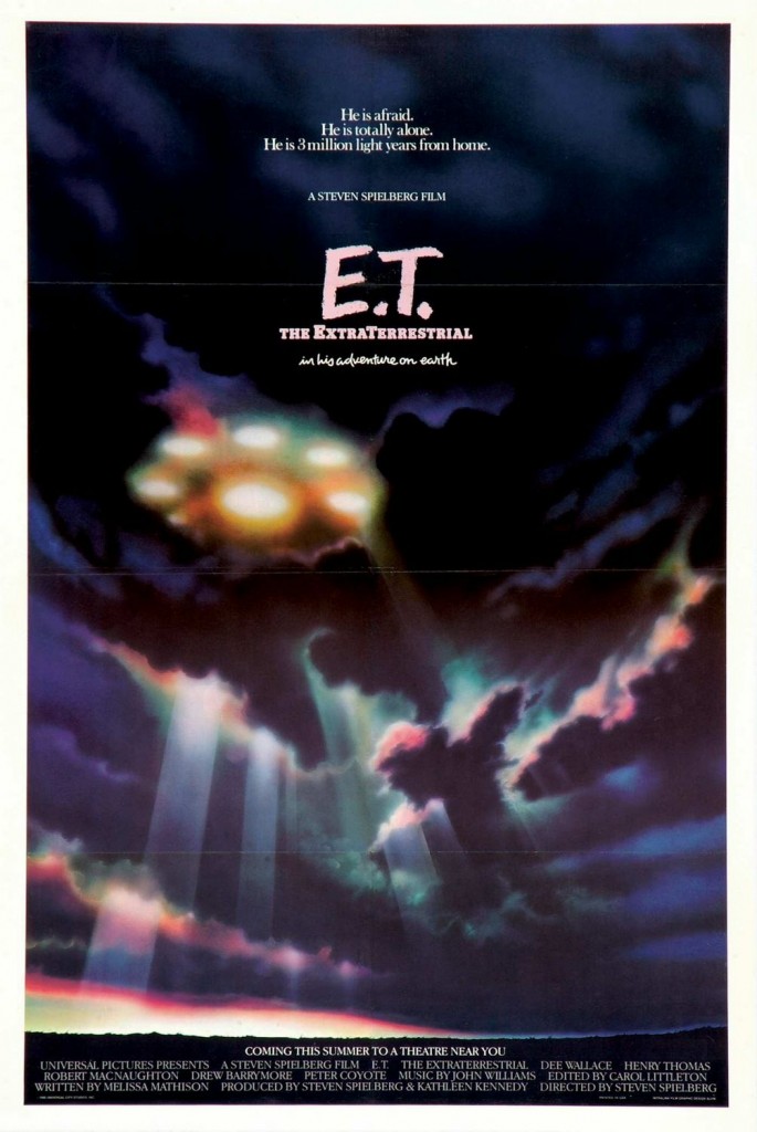 E.T. the Extra-Terrestrial one sheet