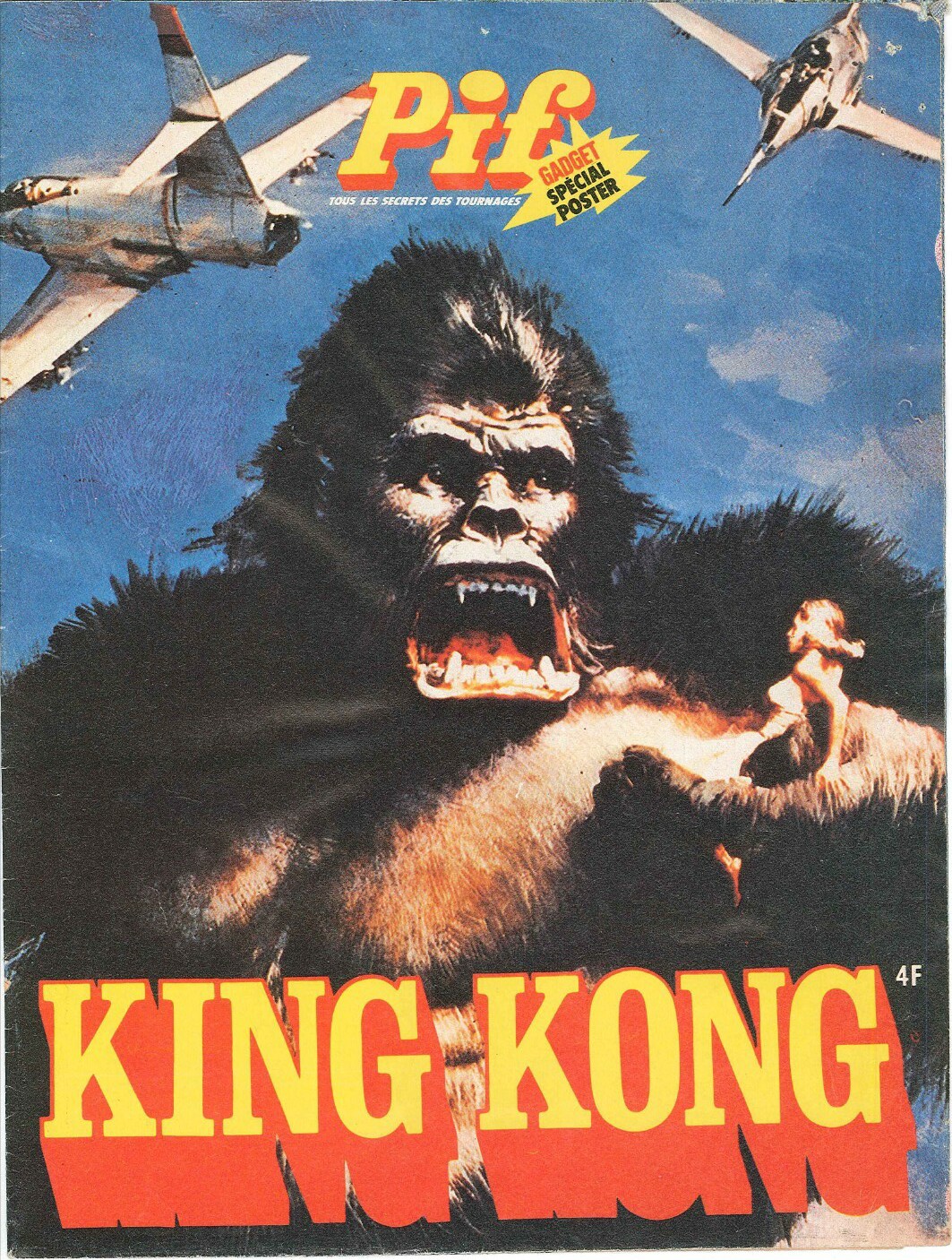 King.Kong.1976.Pif.Gadget.Special.Poster.couverture